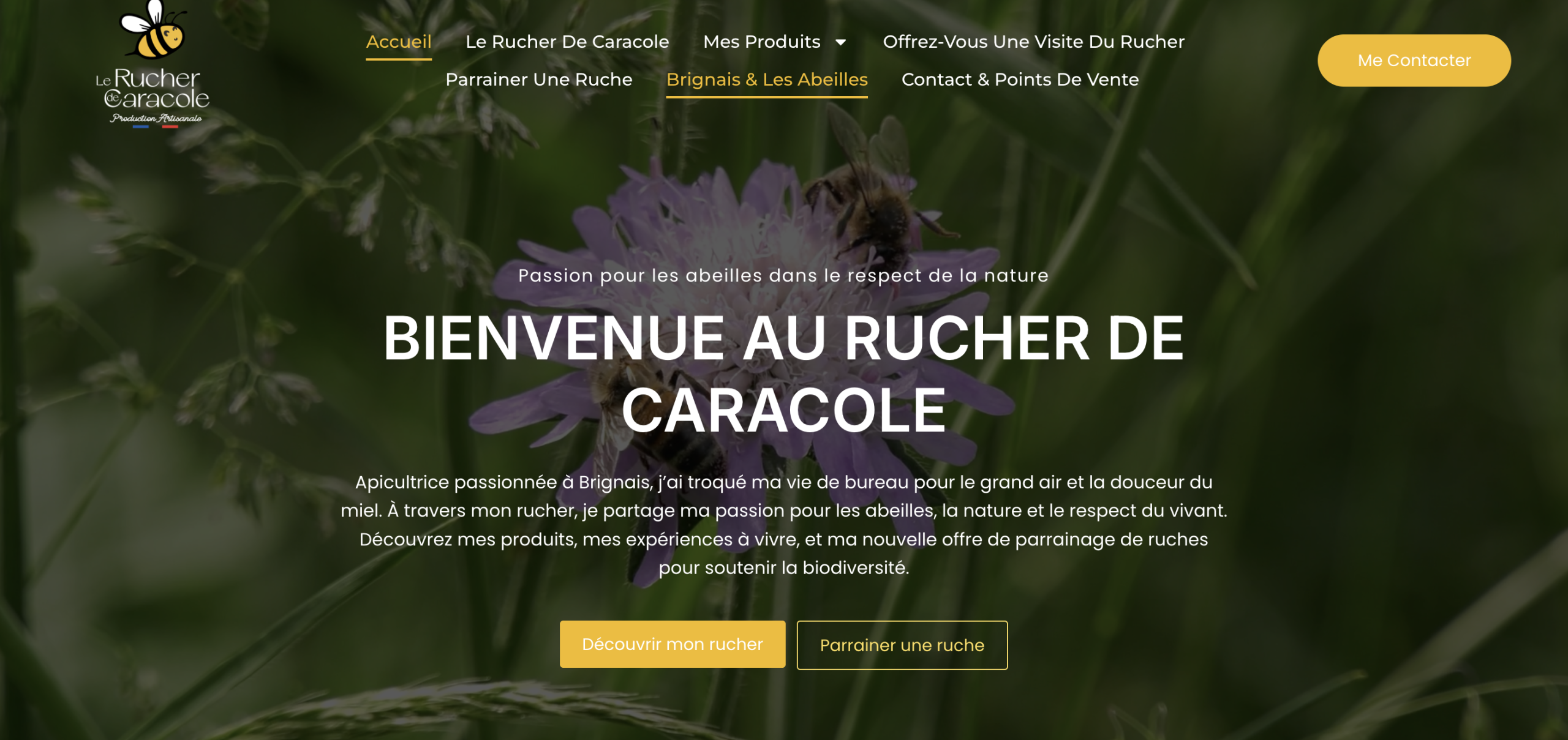 Productrice de miel à Brignais - Le rucher de Caracole
