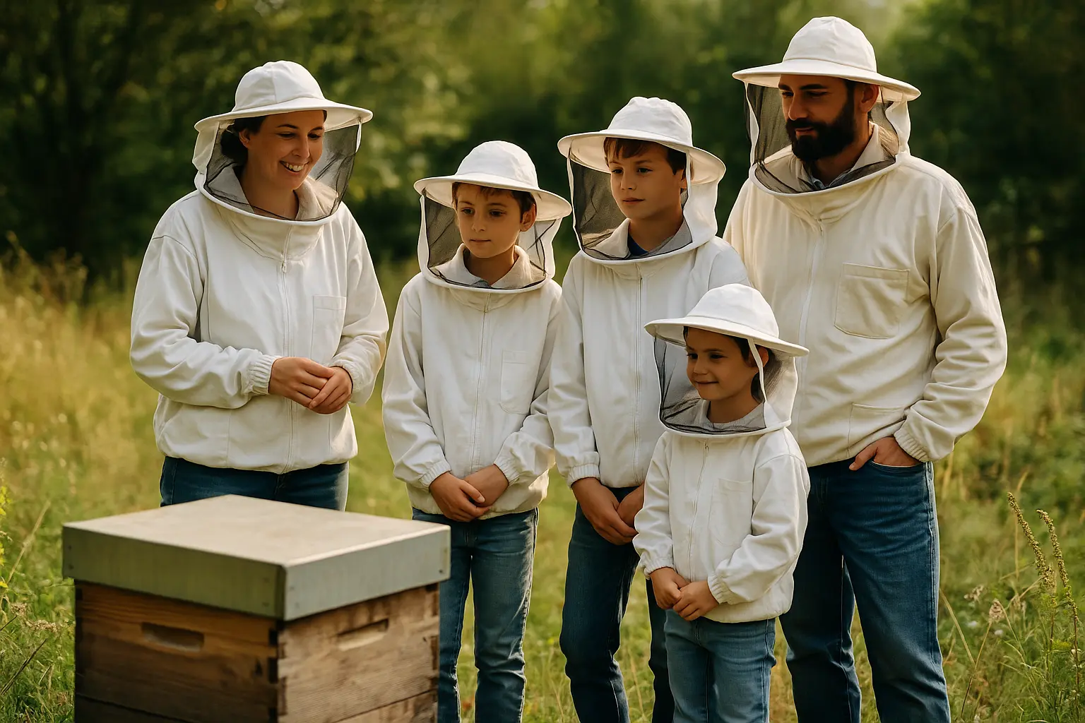 Expérience insolite à Brignais : jouer à l'apprenti apiculteur