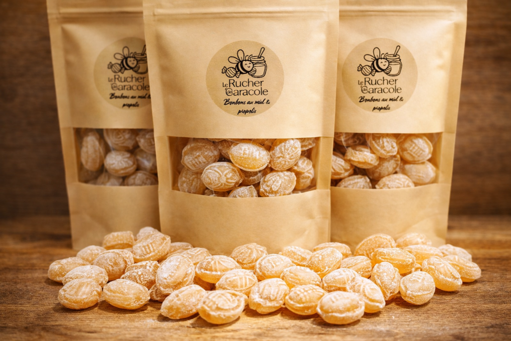 Bonbons au miel des Monts du Lyonnais