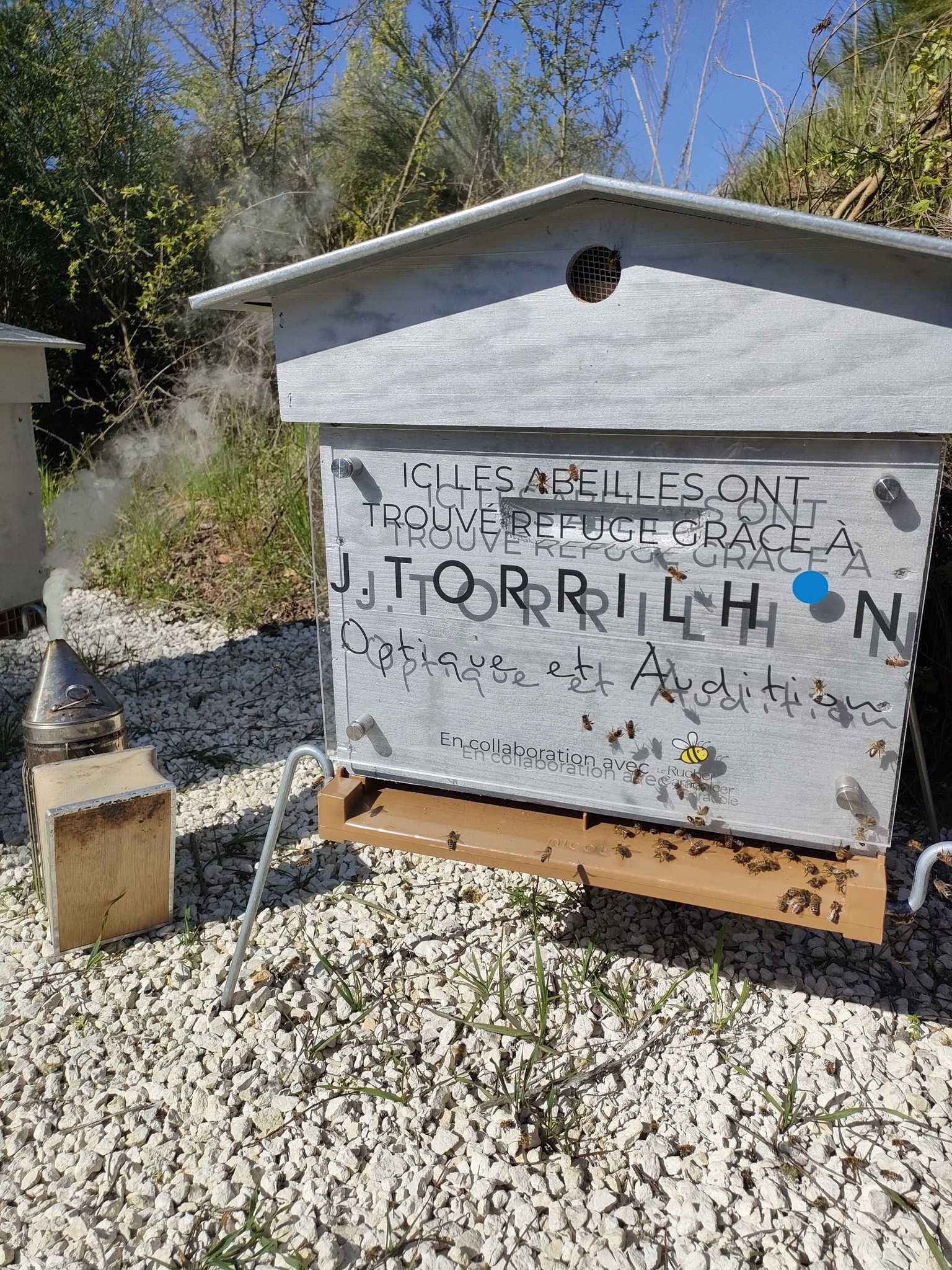 parrainage de ruche à Brignais
